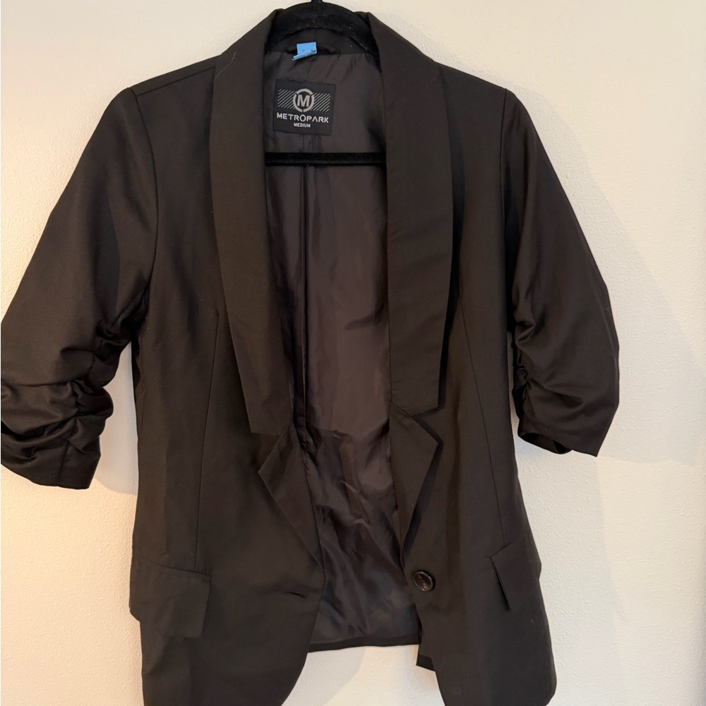 Metropark Black Women's Suit Jacket